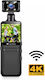 Lamtech LAM980305 Action Camera 4K Ultra HD with Screen 1.31" and Wi-Fi Black