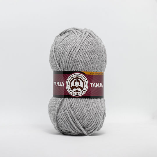 Madame Tricote Paris Tanja Acrylic Light Gray 120m 100gr