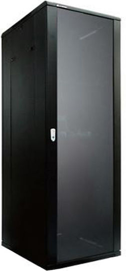 At Graphix Montat pe perete Cabină Rack 18U 60x45cm Negru AT-18U-WALL-45