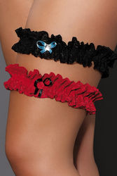 Andalea Red Garters Set