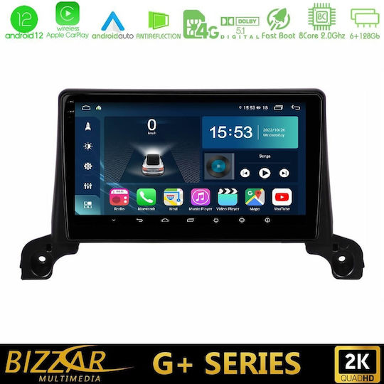 Bizzar Автомобилна Аудио Система (Блутут/USB/WiFi/GPS/Apple-Carplay/Android-Auto) с Тъчскрийн 9"