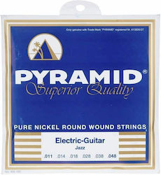 Set Corzi Pyramid Pentru Chitară Electrică 011-048 Set Corzi Pyramid Pentru Chitară Electrică 011-048