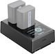 Smallrig 4081 Battery Charger Np-fw50 Batteries