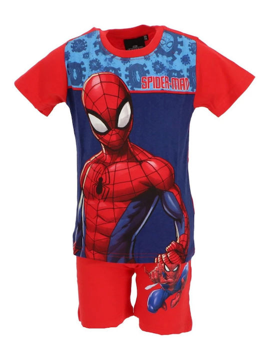 Disney Set Vară 2buc Red Spiderman
