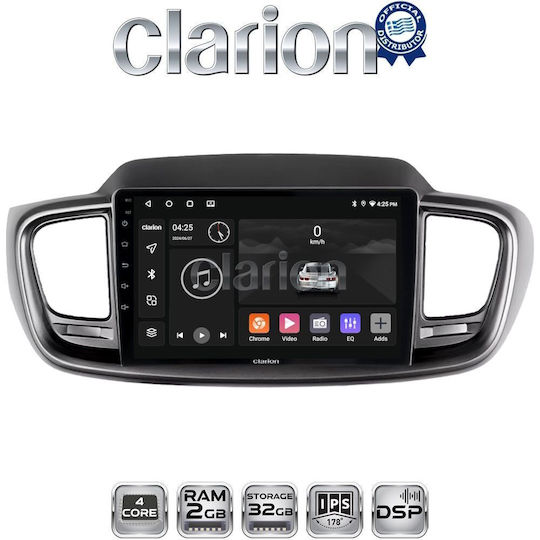 Clarion Ηχοσύστημα Αυτοκινήτου για Kia Sorento 2013 > 2020 (Bluetooth/USB/WiFi/GPS/Apple-Carplay/Android-Auto)