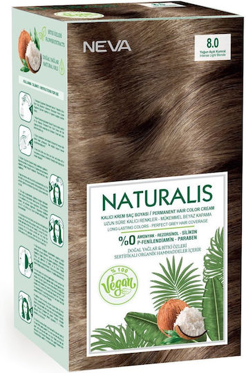 Neva Henna Χωρίς Αμμωνία 8.0 Intense Light Blonde 150ml