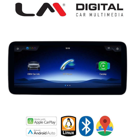 LM Digital Auto-Audiosystem für Mercedes-Benz CLA Klasse GLA 2015-2019 Bluetooth USB Eingebautes Wi-Fi GPS Apple CarPlay Android Auto