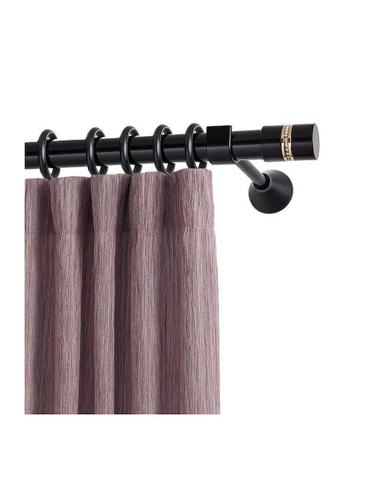 Metallic Curtain Pole KS109 Single Diameter 25m...