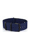Vitopoulos Riemen aus Stoff Blau 24mm