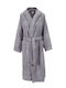 Dimcol 3010 Bathrobe with Hood Grey 420gr/m²