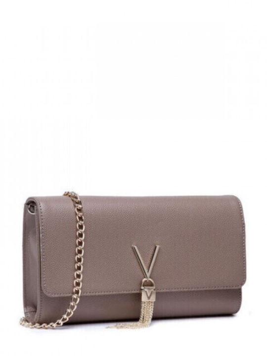 Valentino Bags Divina Γυναικεία Τσάντα Ώμου Καφέ