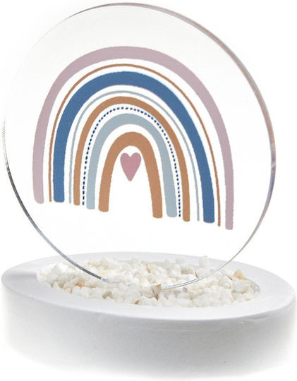 Keramisch & Plexi Ουρανιο Τοξο K542 Material für Hochzeitsgeschenke 1Stück