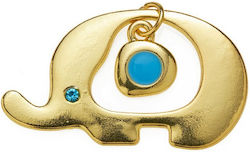 Metallic Gold Little Elephant Nu2005