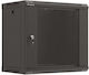 Lanberg Wandmontiert Rack-Schrank 9U Schwarz WF03-5309-10B