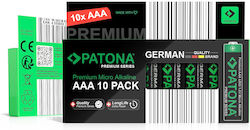 Patona AAA 1.5V 10τμχ Patona AAA 1.5V 10τμχ