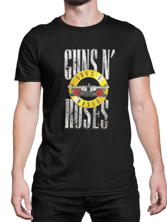 Guns N' Roses Unisex T-shirt Μαύρο