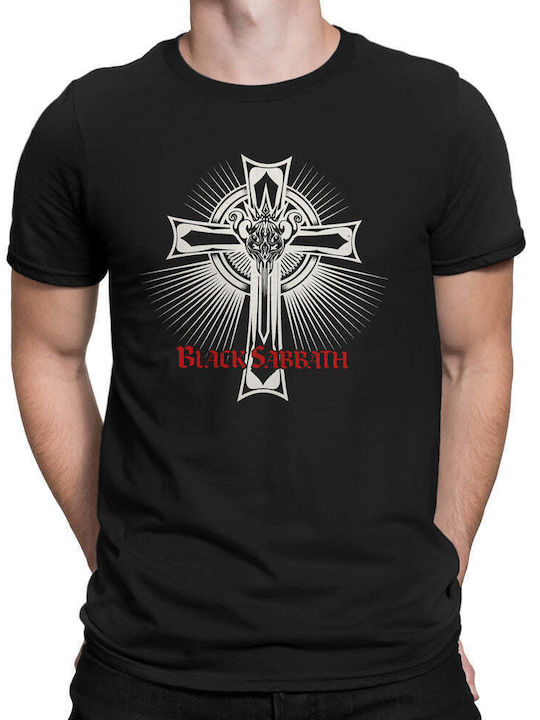 Tricou Unisex Black Sabbath Logo Negru