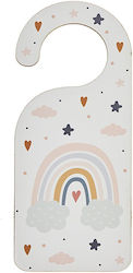 Wooden Craft Decoration Door Rainbow NB249