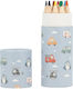 Set Buntstifte Tasche City Cars Tutete