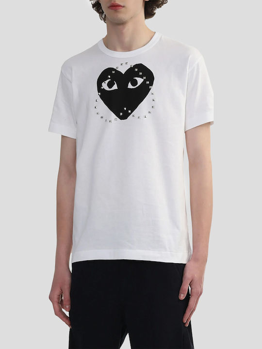 Comme Des Garcons Tricou Alb AXT804 Skroutz Romania