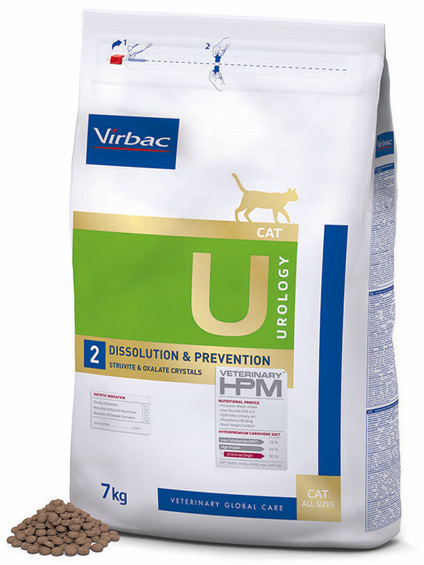 Virbac Urology Dissolution Prevention Dry Food Diet for Adult