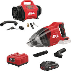 Skil D00396 Σετ Αεροσυμπιεστής & Σκουπάκι Skil D00396 Σετ Αεροσυμπιεστής & Σκουπάκι