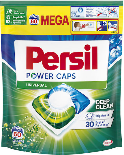 Persil Waschmittel für Weiße Kleidung (60 Kapseln) 1cm