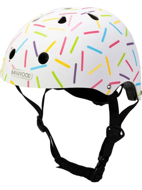 Banwood Kids' Helmet for City Bike White