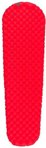 Sea to Summit Rectangular Gonflabil Single Substrat Camping 183x64cm în culoarea Roșu