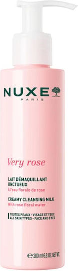 Nuxe Very Rose Facial Makeup Remover Emulsion with Soothing & Moisturizing Action 200ml
