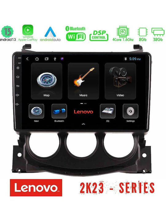 Lenovo Auto-Audiosystem für Nissan 370Z 2009-2013 (Bluetooth/USB/WiFi/GPS/Apple-Carplay/Android-Auto) mit Touchscreen 9"