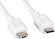 Roline Cable 11.02.8751 From Usb Micro B 5-pin To Usb Micro A Male 1.8m White