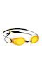 Mad Wave Swimming Goggles Adults with Anti-fog Lenses Yellow