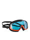 Mad Wave Target Swimming Goggles Adults with Anti-fog Lenses Orange