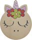 Hölzener Einhorn 8cm Zl64070