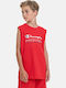 Kids' Shirt Sleeveless Red