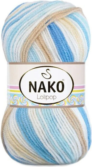 Нишка За Плетене Nako Lolipop 80435 Premium Acrilyc 100гр 230м