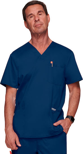 Cherokee Medizinische Bluse Marineblau