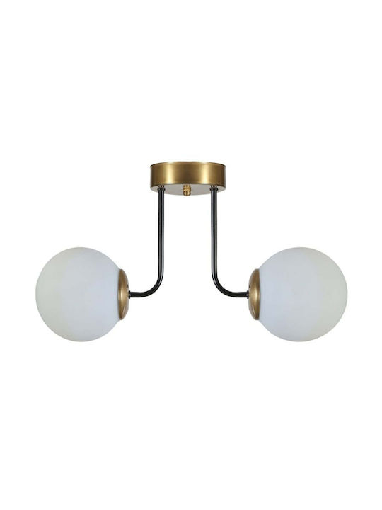 Opviq Pablo Ceiling Mount Light 40cm Multicolor...