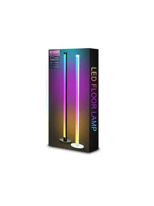 LED Φωτιστικό Δαπέδου με RGB Φως Λευκό