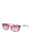 Urban Owl Women's Sunglasses with Pink Plastic Frame and Pink Lens LAVINE-C3
