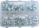 Beauty Salon Nail Strass Iridescent 6pcs Case