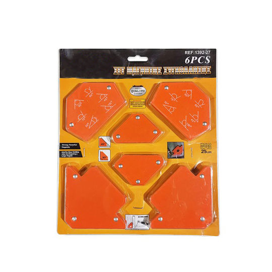 Magnetisches Schweißmagnet Set 25lbs 12kg 6 Stück 1392-27