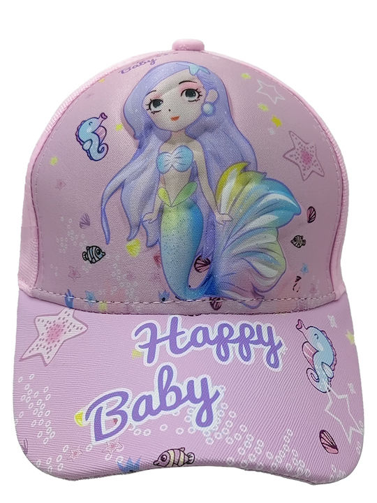 Brims and Trims Kids' Hat Jockey Fabric Pink