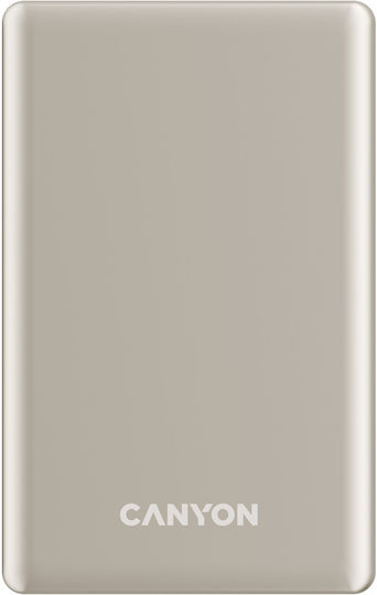 Canyon OnPower 510 MagSafe 10000mAh 20W με Θύρα USB-C Power Delivery Μπεζ