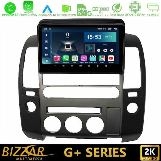 Bizzar Car Audio System for Nissan Navara / Pathfinder 2006-2012 (Bluetooth/USB/WiFi/GPS/Apple-Carplay/Android-Auto) with Touch Screen 9"