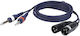 Dap Audio Fl443 3-Meter Audio Kabel 2 Jack 2 Xlr