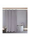 Greenwich Polo Club 3120 Shower Curtain Fabric 200x180cm Grey