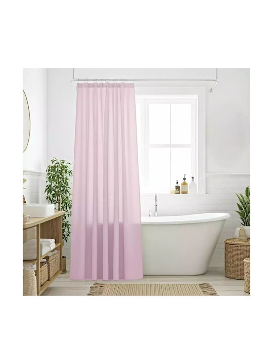Das Home 0806 Shower Curtain Fabric 240x180cm Nude