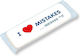 Γόμα Λευκή Ι Love Mistakes N4806 Milan 8414034648060